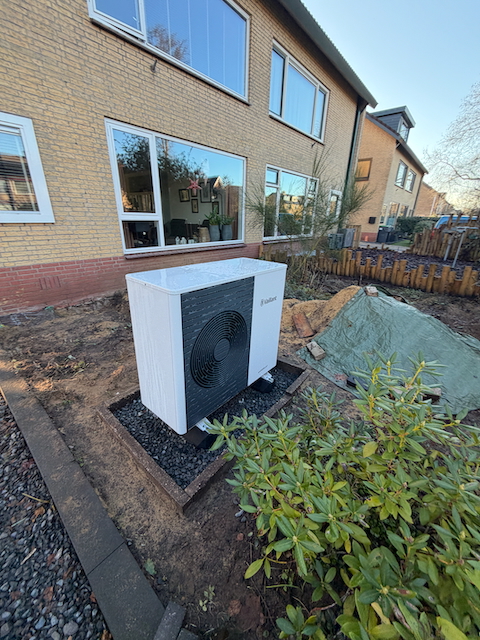 Warmtepomp buitenunit plaatsing