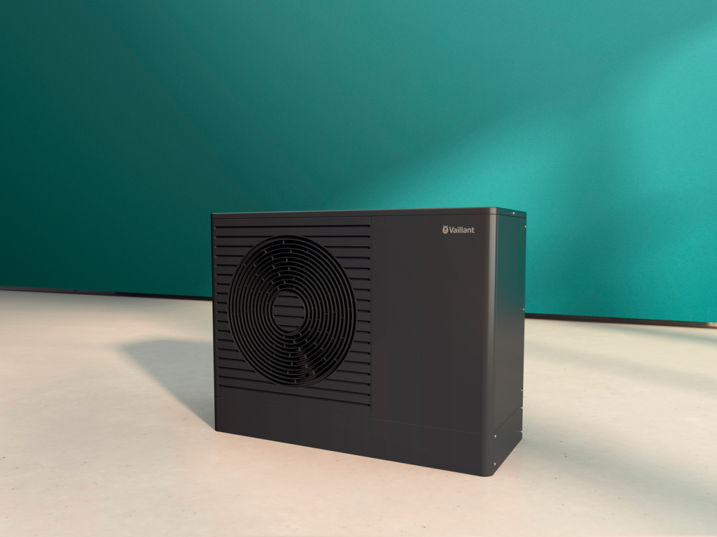 nieuwe vaillant arotherm plus installatie