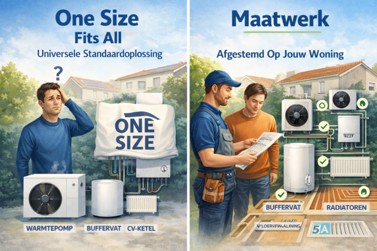 warmtepomp maatwerk installatie